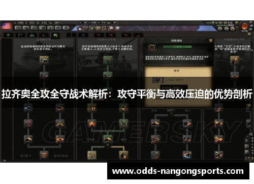 拉齐奥全攻全守战术解析：攻守平衡与高效压迫的优势剖析