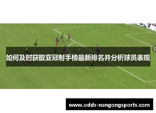 如何及时获取亚冠射手榜最新排名并分析球员表现